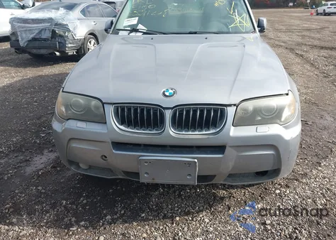 2006 BMW X3 3.0I z USA, uszkodzony, nr VIN WBXPA93476WD27683